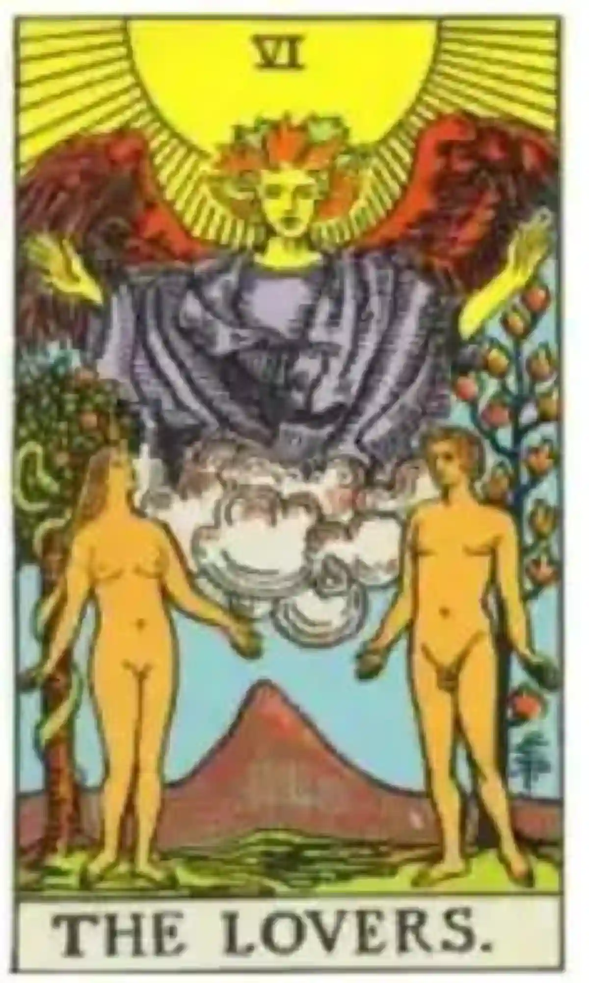 tarot card - the lovers