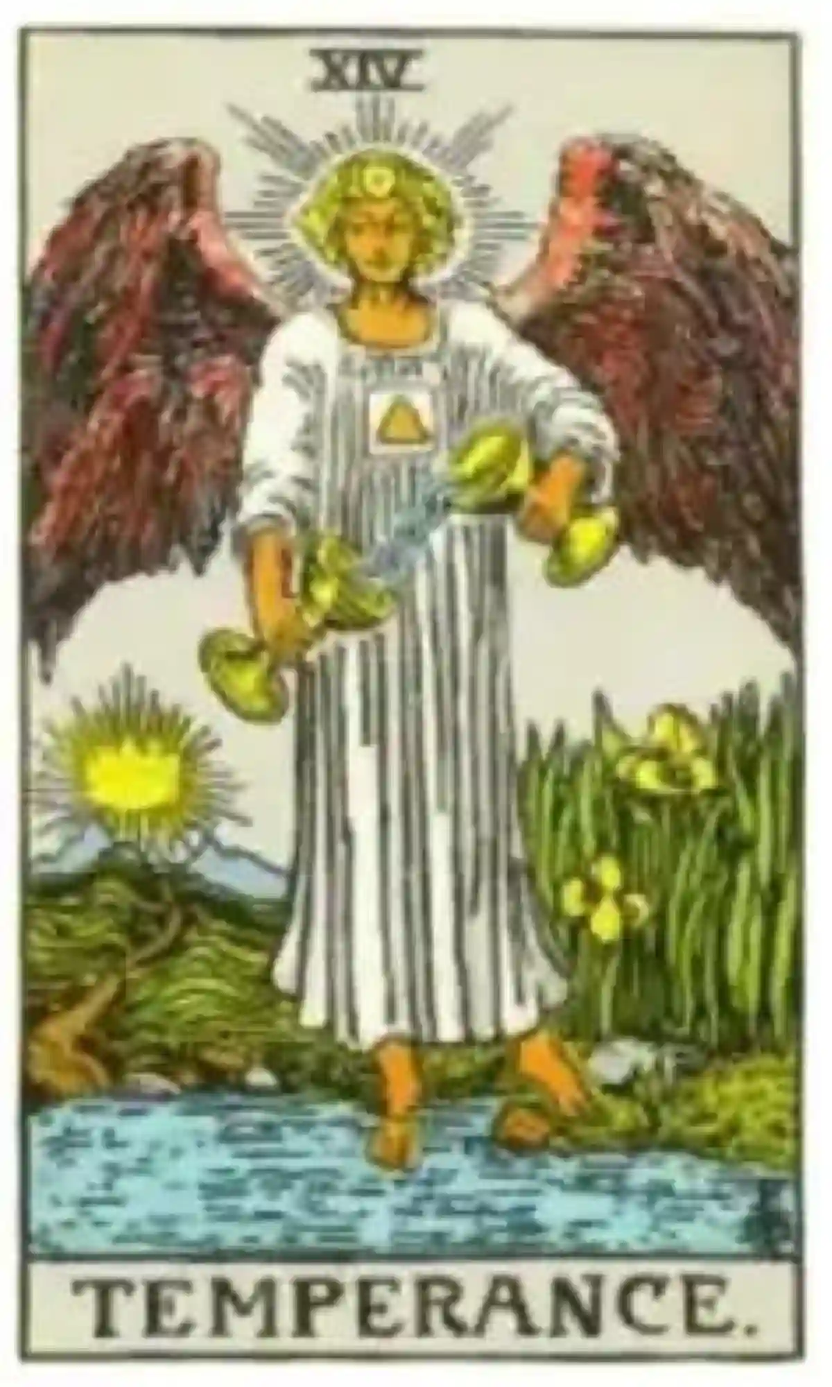 tarot card - temperance